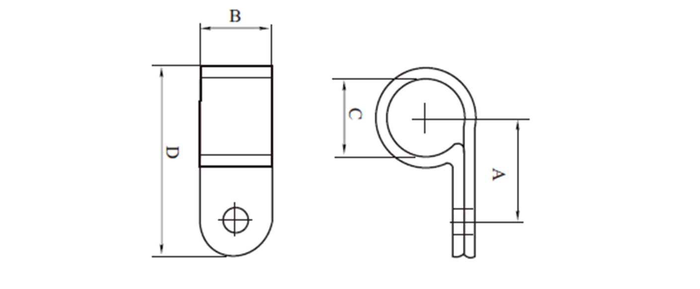 R-type Cable Clamps